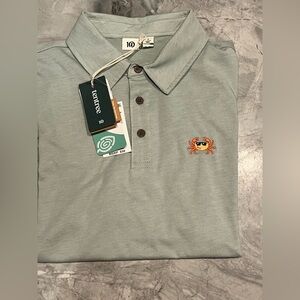NWT! tentree Men's Crabby Astir Short Sleeves Polo!